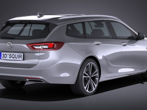 Opel Insignia Sports Tourer 2017 Modelo 3D