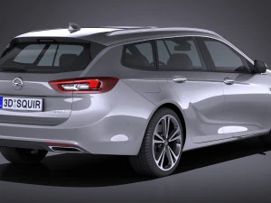 Opel Insignia Sport Tourer 2017 Modello 3D