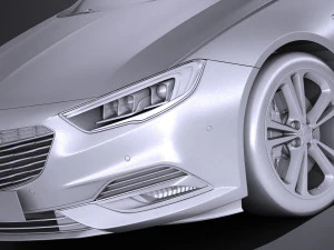 Opel Insignia Sport Tourer 2017 Modello 3D