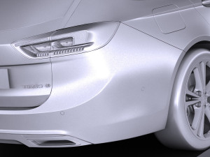Opel Insignia Sports Tourer 2017 Modelo 3D