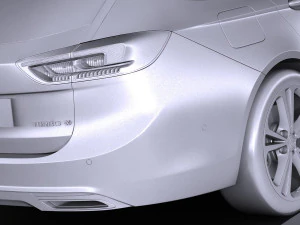 Opel Insignia Sport Tourer 2017 Modello 3D