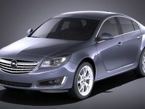 Opel Insignia Sedan 2015 vray Modello 3D