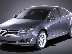 Opel Insignia berlina 2015 vray Modello 3D