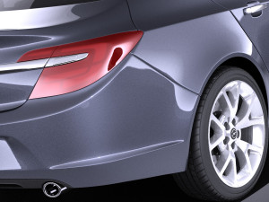 Opel Insignia Sedan 2015 vray 3D Модель