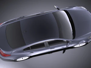 Opel Insignia Sedan 2015 vray 3D Model