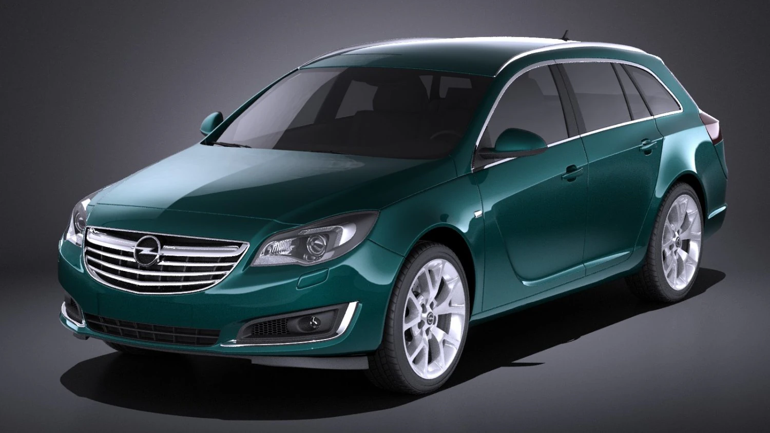 Opel Insignia Sports Tourer 2015 vray 3D Modell .c4d .max .obj .3ds .fbx .stl .blend 