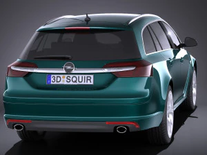 Opel Insignia Sports Tourer 2015 vray 3D Modell