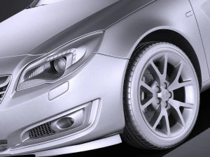 Opel Insignia Sports Tourer 2015 vray 3D Modell