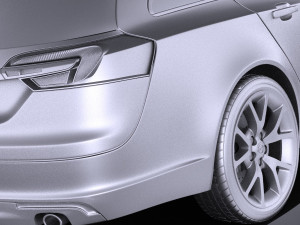 Opel Insignia Sports Tourer 2015 vray Model 3D