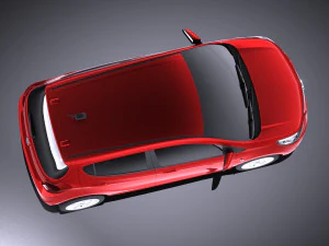 Opel Karl 2017 vray 3D Model