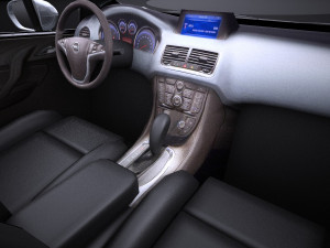 Opel Meriva 2016 vray 3D 模型