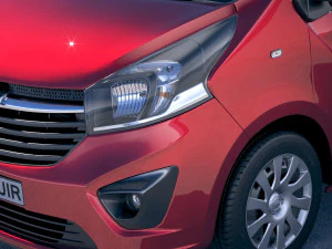 Opel Vivaro Cargo 2015-2018 3D Model