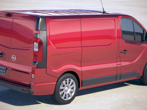 Opel Vivaro Cargo 2015-2018 3D 모델