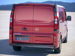 Opel Vivaro Cargo 2015-2018 3D 모델