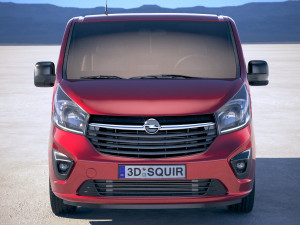 Opel Vivaro Cargo 2015-2018 3D 모델