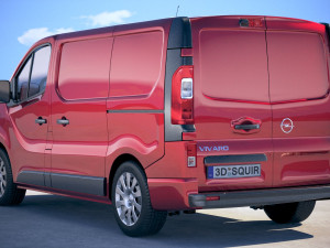 Opel Vivaro Cargo 2015-2018 3D 모델