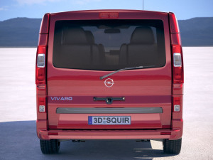 Opel Vivaro Pass 4-door 2015-2018 3D Model