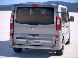 Opel Vivaro Passenger 2015-2018 3Dモデル