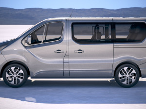 Opel Vivaro Passenger 2015-2018 3Dモデル