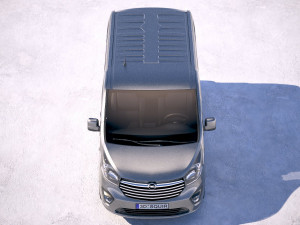 Opel Vivaro Passenger 2015-2018 3Dモデル