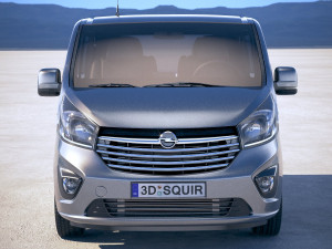 Opel Vivaro Passenger 2015-2018 3Dモデル