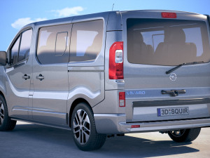 Opel Vivaro Passenger 2015-2018 3Dモデル