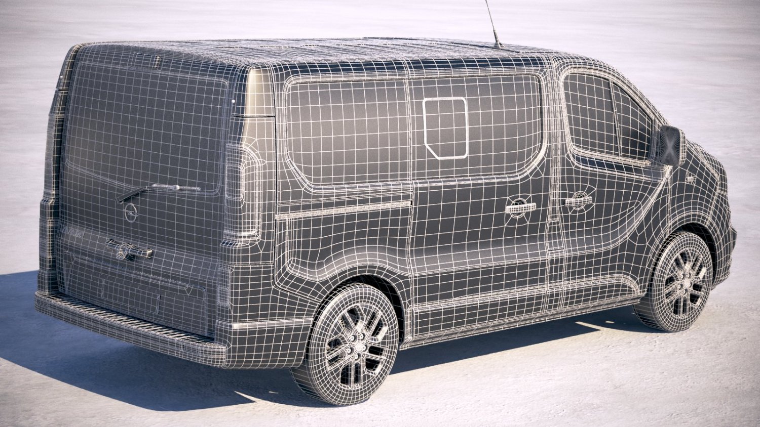 Opel Vivaro Passenger 15 18 3d Modell In Van Und Minivan 3dexport