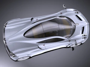 Pagani Huayra 2016 vray 3D Model