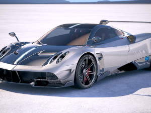 pagani huayra bc 2017 3D Model