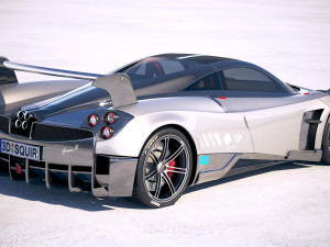 Pagani Huayra BC 2017 Modelo 3D