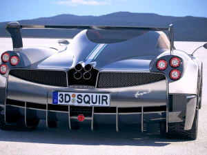 Pagani Huayra BC 2017 3D Model