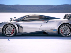 Pagani Huayra BC 2017 3D Model
