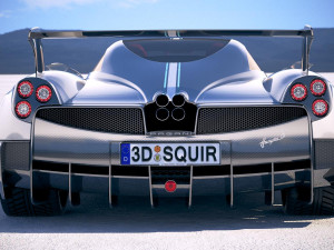 Pagani Huayra BC 2017 Modelo 3D