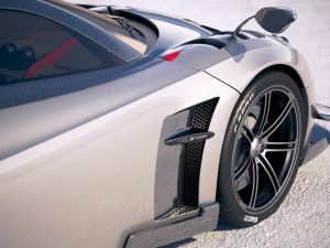 Pagani Huayra BC 2017 Modelo 3D