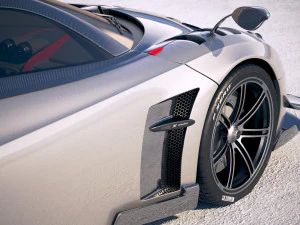 Pagani Huayra BC 2017 3D Model