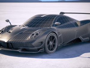 Pagani Huayra BC 2017 Modelo 3D