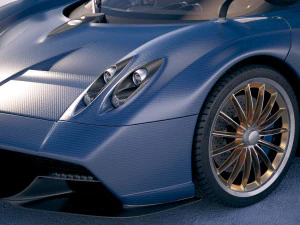 Pagani Huayra Roadster 2017 3D Model