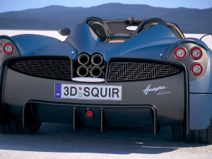 Pagani Huayra Roadster 2017 3D Model