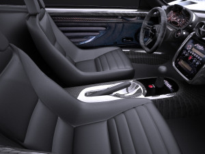 Pagani Zonda F 2010 vray 3D 모델