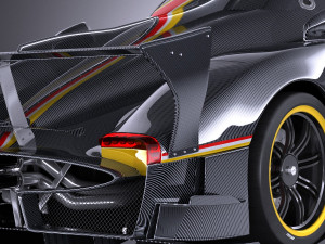 Pagani Zonda Revolucion 2013 vray Modèle 3D
