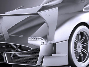 Pagani Zonda Revolucion 2013 vray 3D Model
