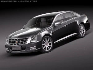 Cadillac SLS 2010 Modelo 3D