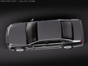 Cadillac SLS 2010 3D Model