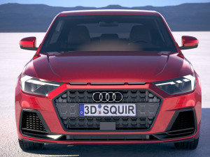 Audi A1 2019 3D Model