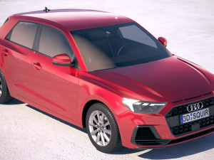 Audi A1 2019 3D Model