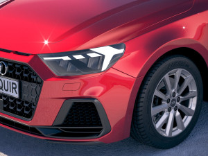 Audi A1 2019 3D Model