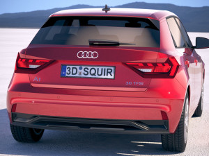 Audi A1 2019 3D Model