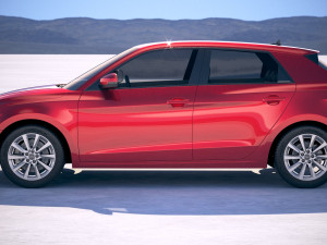 Audi A1 2019 3D Model