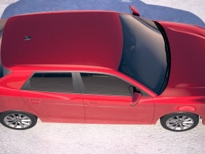 Audi A1 2019 3D Model
