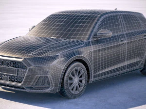 Audi A1 2019 3D Model